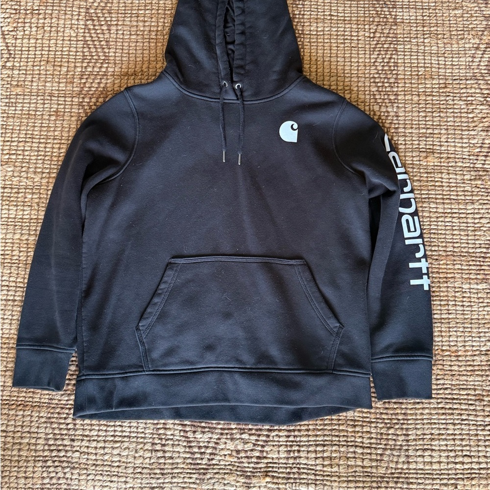 Carhartt Men's Black Pullover Hoodie